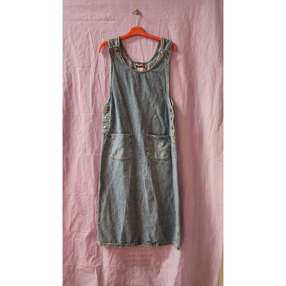 JLNY Sport Sundress Dress Size S Womens Blue Jean